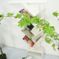 Garvee Albero di Enkianthus artificiale da 150 cm con foglie realistiche, PVC resistente per arredamento interno, soggiorno, ufficio, verde