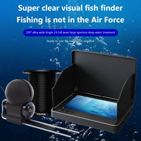 Garvee Fish Finder Telecamera subacquea Display da 4,3" Angolo di visione 220° Batteria da 10000 mAh Accessorio per la pesca Portata 30 m
