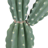 Cactus artificiale Garvee da 35 pollici in materiale EVA realistico, vaso bianco, decorazione per interni ed esterni