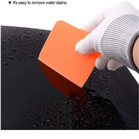 Garvee Set 3 Raschietti Anti-Graffio TPU Silicone Flessibile Protezione Vernice Pulizia Auto