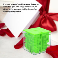 Garvee Money Maze Puzzle Box - Salvadanaio regalo con gioco del labirinto per bambini e adulti - Plastica - Sfidante e divertente