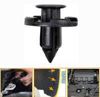 Garvee Set di 30 Clip per Riparazione Auto da 8 mm in Plastica Universale per Paraurti e Parafanghi