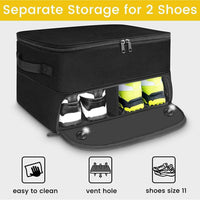 Garvee Organizer Da Golf Per Bagagliaio In Tessuto Oxford 420D, Tasche Regolabili E Ventilate, Nero, Leggero E Resistente, Ideale Per Viaggi E Golf