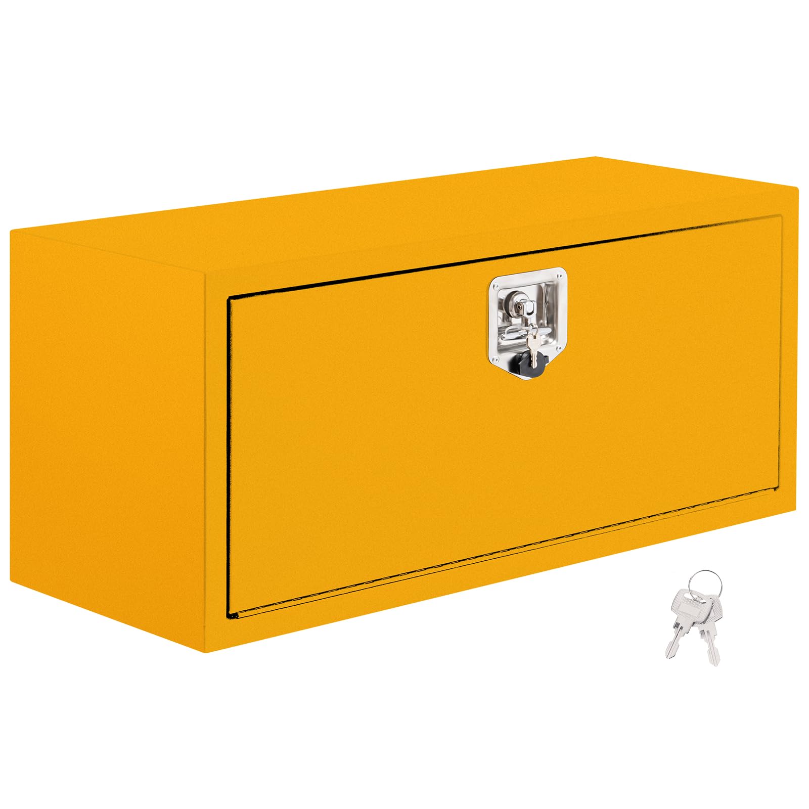 Garvee Box Sottoscocca Camion Acciaio Nero Impermeabile Chiudibile a Chiave - Regalo Ideale Festa del Papà per Artigiani e Avventurieri, Dimensioni Variabili