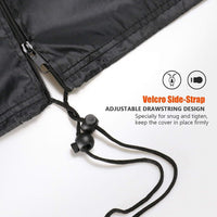 Garvee Składany Pokrowiec Na Bieżnię - Pyłoszczelny, Wodoodporny Oxford Tkanina, protezione esterna, 80x60x150 cm, nero