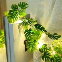 Garvee Ivy Vine String Lights 2m con 20 LED, edera artificiale a batteria per casa e feste in PVC