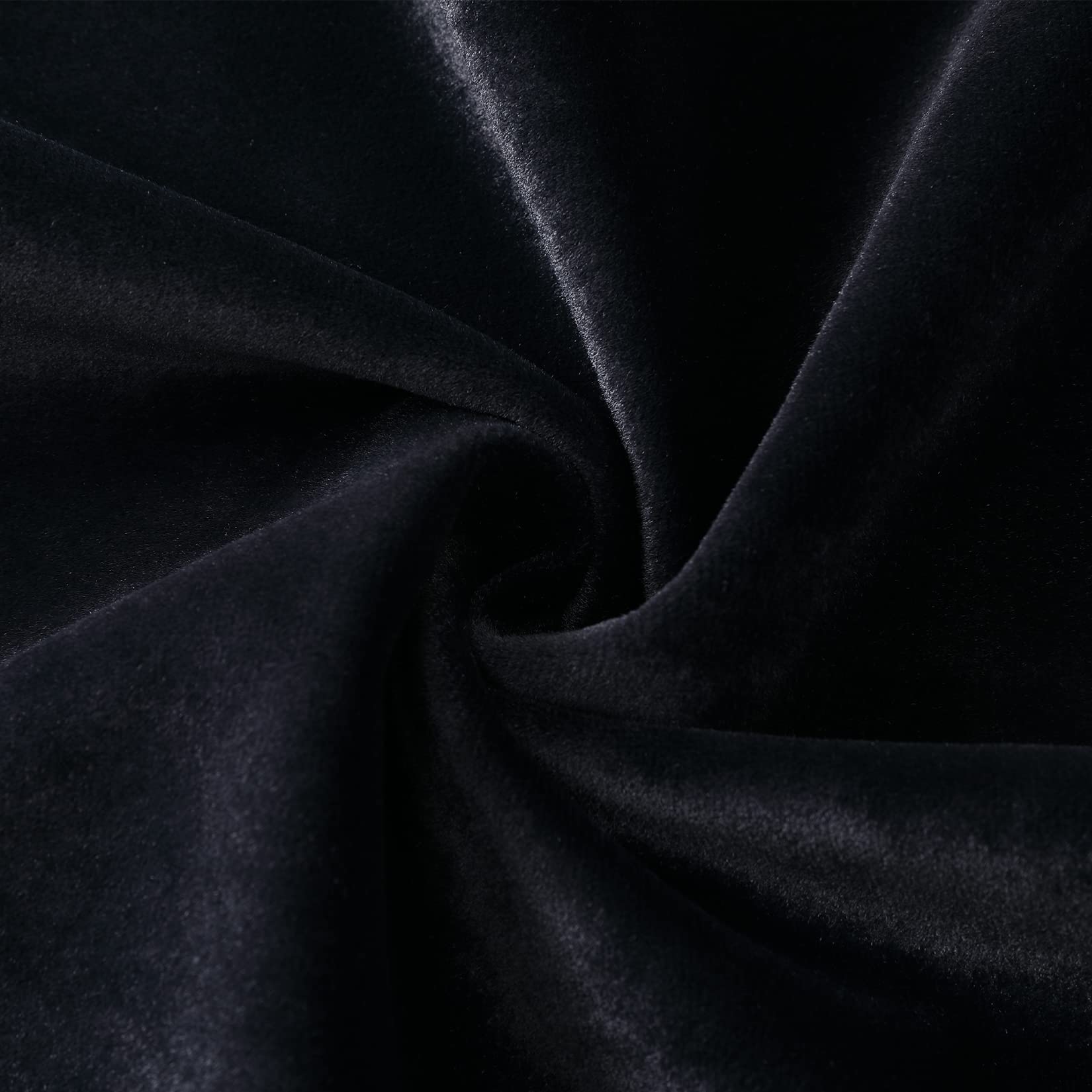 Cuscino in velluto Garvee con nappe, cerniera nascosta, 12x20 pollici, nero, rettangolare, per soggiorno