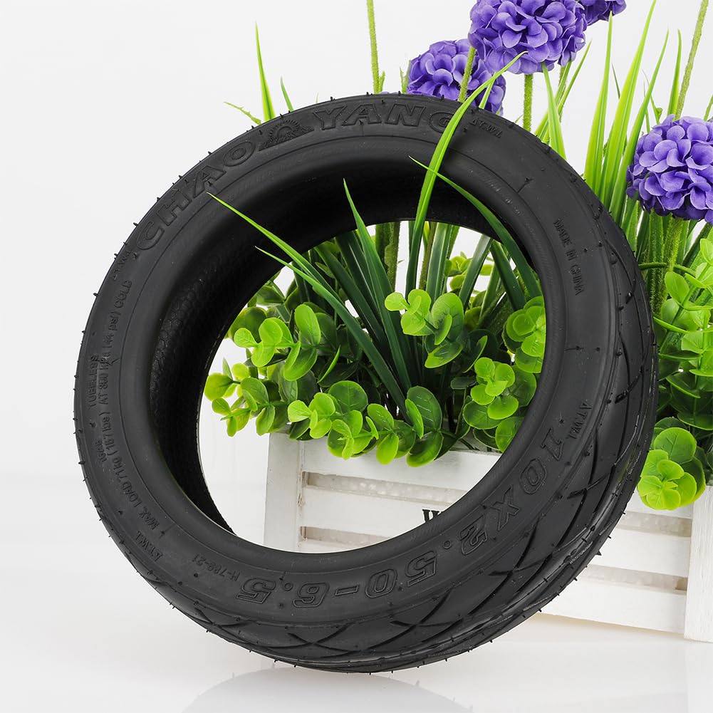 Pneumatico per scooter elettrico Garvee 10x2.50-6.5 Offroad Tubeless PVR50 Valvola Gomma antiforatura di ricambio per uso fuoristrada