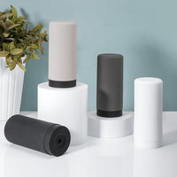 Dispenser di sapone in silicone Garvee da 240 ml per cucina e bagno, morbido, ecologico, design moderno, versatile