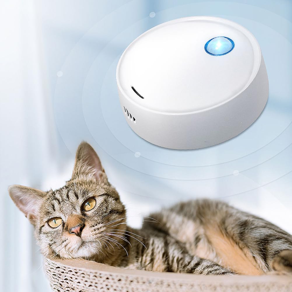 Garvee Purificatore d'Aria per Odori Animali con Sensore di Movimento, Compatto e Silenzioso, Multifunzionale per Casa e Ufficio