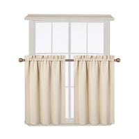 Tende oscuranti Garvee per finestre, soggiorno, cucina, camera da letto, beige, 26 x 30 pollici