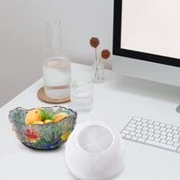 Garvee Epoxyhars Vormen Dienblad Onregelmatig Hars Siliconeen Vorm Kom Fruit Dienblad DIY Sieraden Houder Komvorm