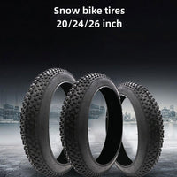 Pneumatici Garvee Fat Bike 20x3.0 antiforatura pieghevoli per mountain bike elettriche, set di pneumatici di ricambio per biciclette da neve e spiaggia, neri