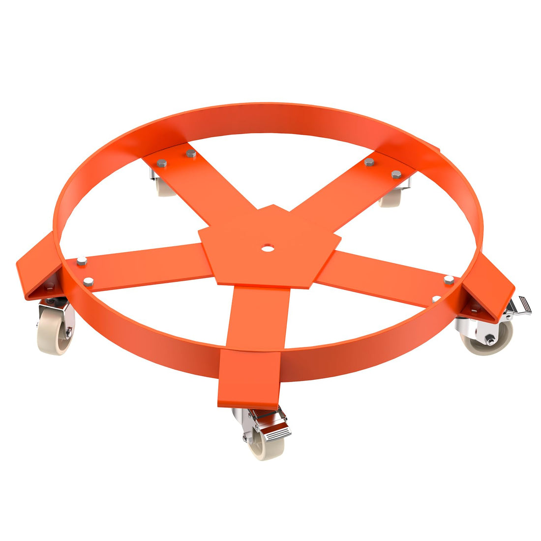 Carrello per Fusti Garvee da 55 Galloni 1250 libbre - Ideale per Festa del Papà, Magazzino e Officina