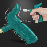 Taglierina Manuale Garvee Professionale per Vetro e Piastrelle - Ideale per Festa del Papà, Resistente con 2 Lame per Specchi e Ceramica