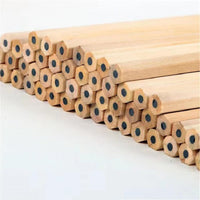 Matite in legno Garvee, 100 pezzi, HB, gambo esagonale, legno naturale, matite per scrivere e disegnare per bambini e studenti