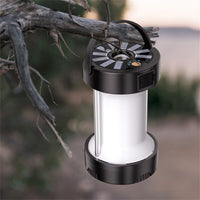 Lampada solare da campeggio Garvee a LED ricaricabile in plastica portatile per la pesca notturna all'aperto in caso di emergenza