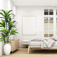 Pianta artificiale Garvee Dracaena, 4 piedi, realistica, facile da curare, per interni ed esterni, soggiorno, ufficio, verde