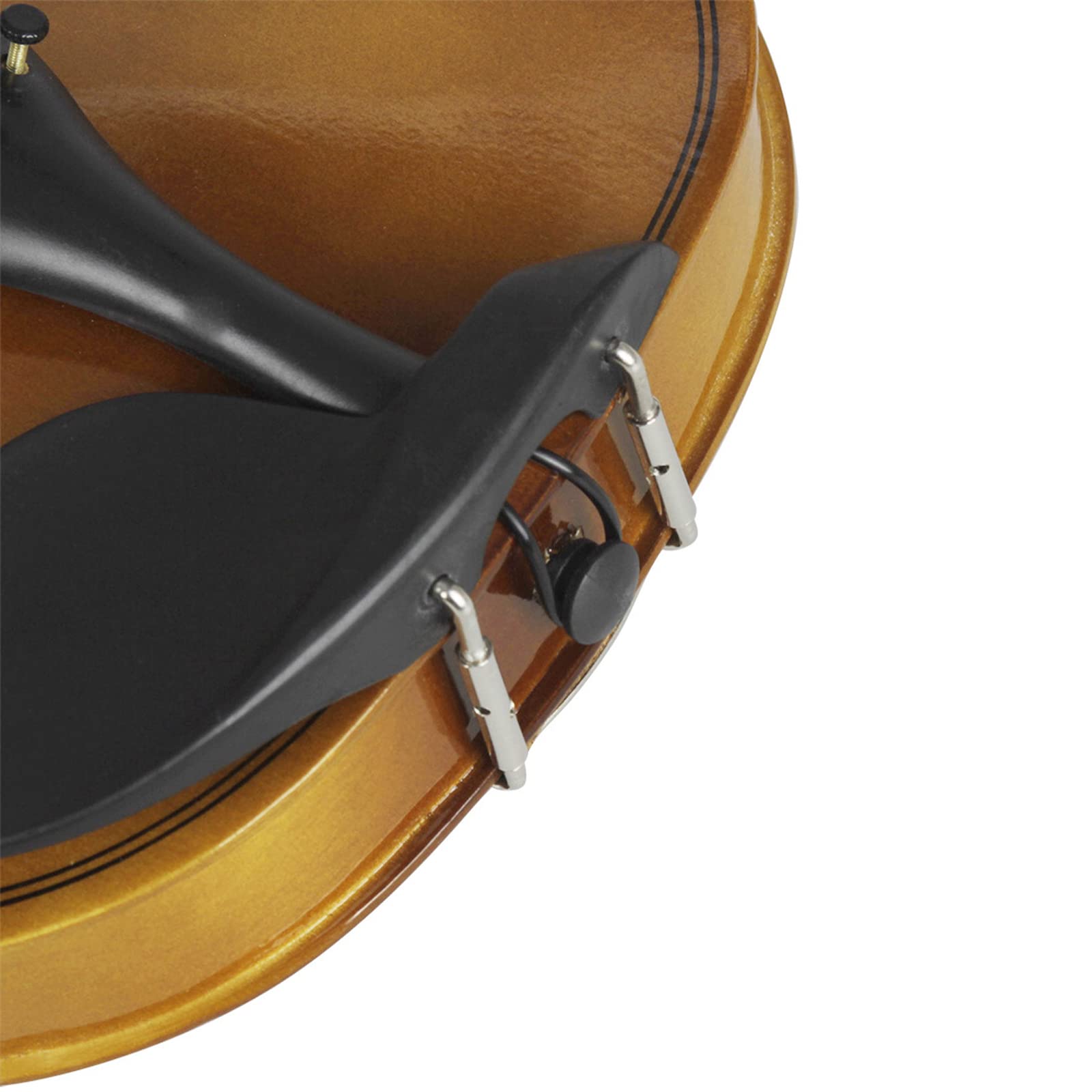 Garvee Violino Acustico per Principianti 4/4 con Arco e Custodia in Legno di Basswood, Suono Caldo, Strumento per Orchestra e Concerto, Colore Naturale