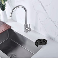 Garvee, lavabicchieri per lavelli da cucina, pulitore automatico per bicchieri con tubo da 80 cm, materiale ABS, per bicchieri da vino, boccali da birra, tazze da caffè