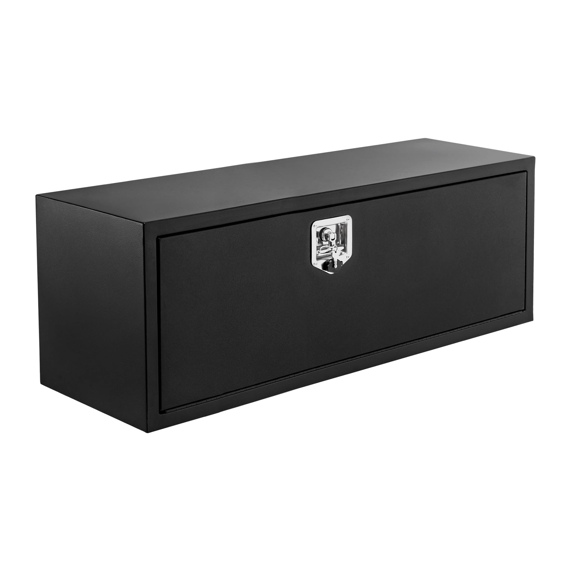 Cassetta Portautensili Camion Garvee 36" Acciaio con Serratura T Resistente Intemperie - Ideale per Festa del Papà, Rimorchio Pick-up Nera