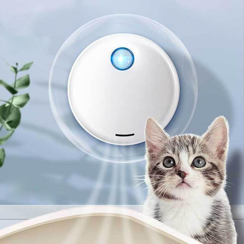 Garvee Purificatore d'Aria per Odori Animali con Sensore di Movimento, Compatto e Silenzioso, Multifunzionale per Casa e Ufficio