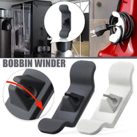 Garvee Set da 6 pezzi Avvolgicavi per elettrodomestici da cucina, Silicone, Autoadesivo, Universale, Salvaspazio, Organizzatore di cavi, Cucina