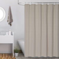 Tappetino doccia GARVEE in tessuto spesso, idrorepellente, moderno, per bagno, doccia, 72x96 pollici, cachi