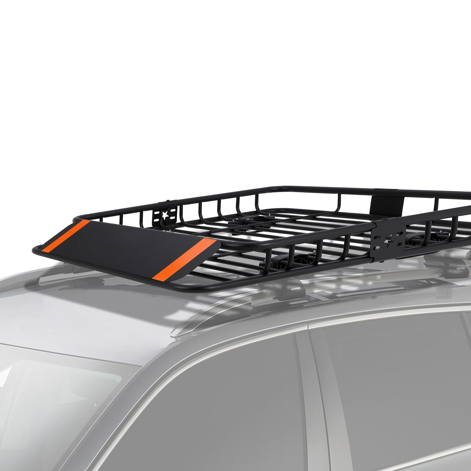 GARVEE Roof Basket 130x91x13 cm – Robusto cestino in acciaio per SUV e pick-up, perfetto per il campeggio e le attività all'aperto