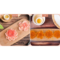 Stampo in silicone Garvee 3D Lotus per cupcake, cioccolato, flessibile, sicuro per alimenti, per candele, sapone, resina, cottura al forno, artigianato ZW-319