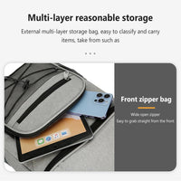 Zaino termico Garvee da 25 litri, impermeabile, leggero, in alluminio riflettente, per picnic ed escursioni, 32x15x44 cm, nero