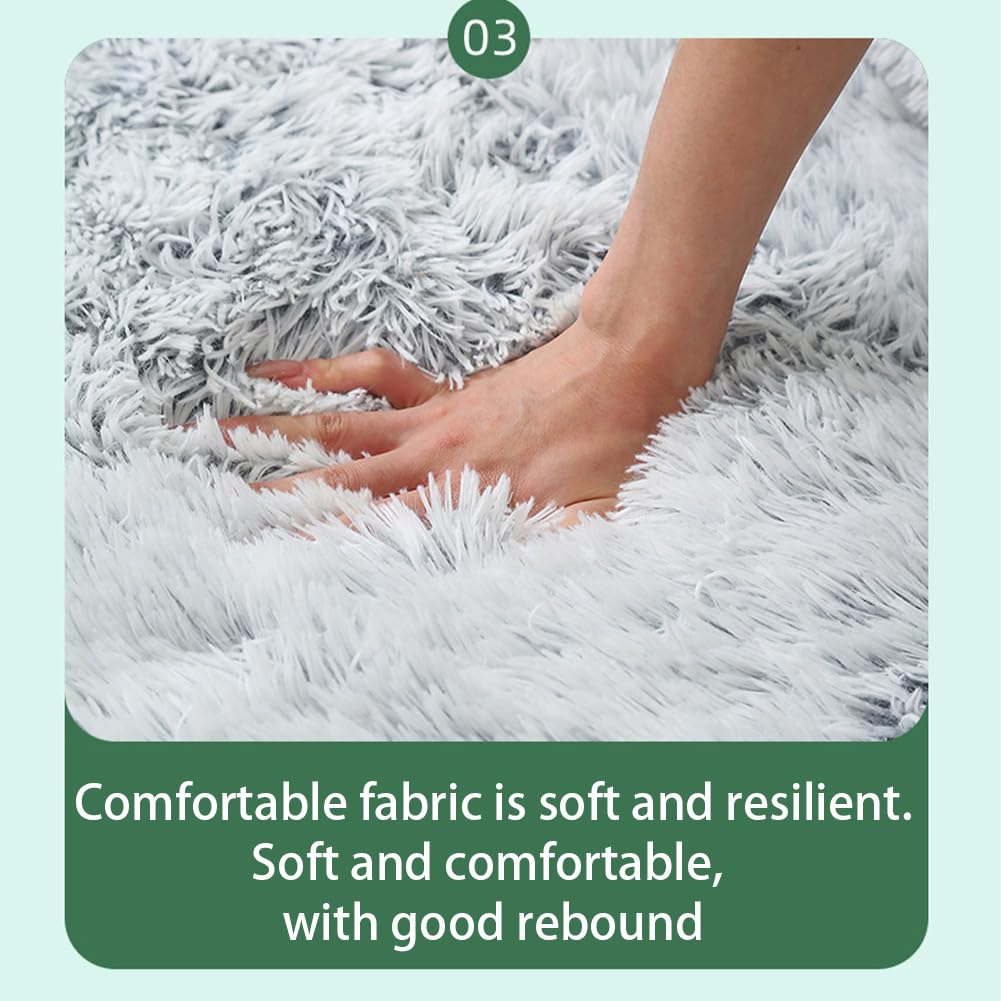 Letto per cani Garvee XXL per persone e cani, 165x100x30 cm, lavabile, soffice e morbido, in pelliccia sintetica di coniglio, caldo e confortevole