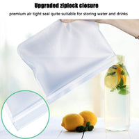 Sacchetti per alimenti riutilizzabili Garvee, set da 6 pezzi, senza BPA, per cucina e conservazione, adatti al congelatore, versatili