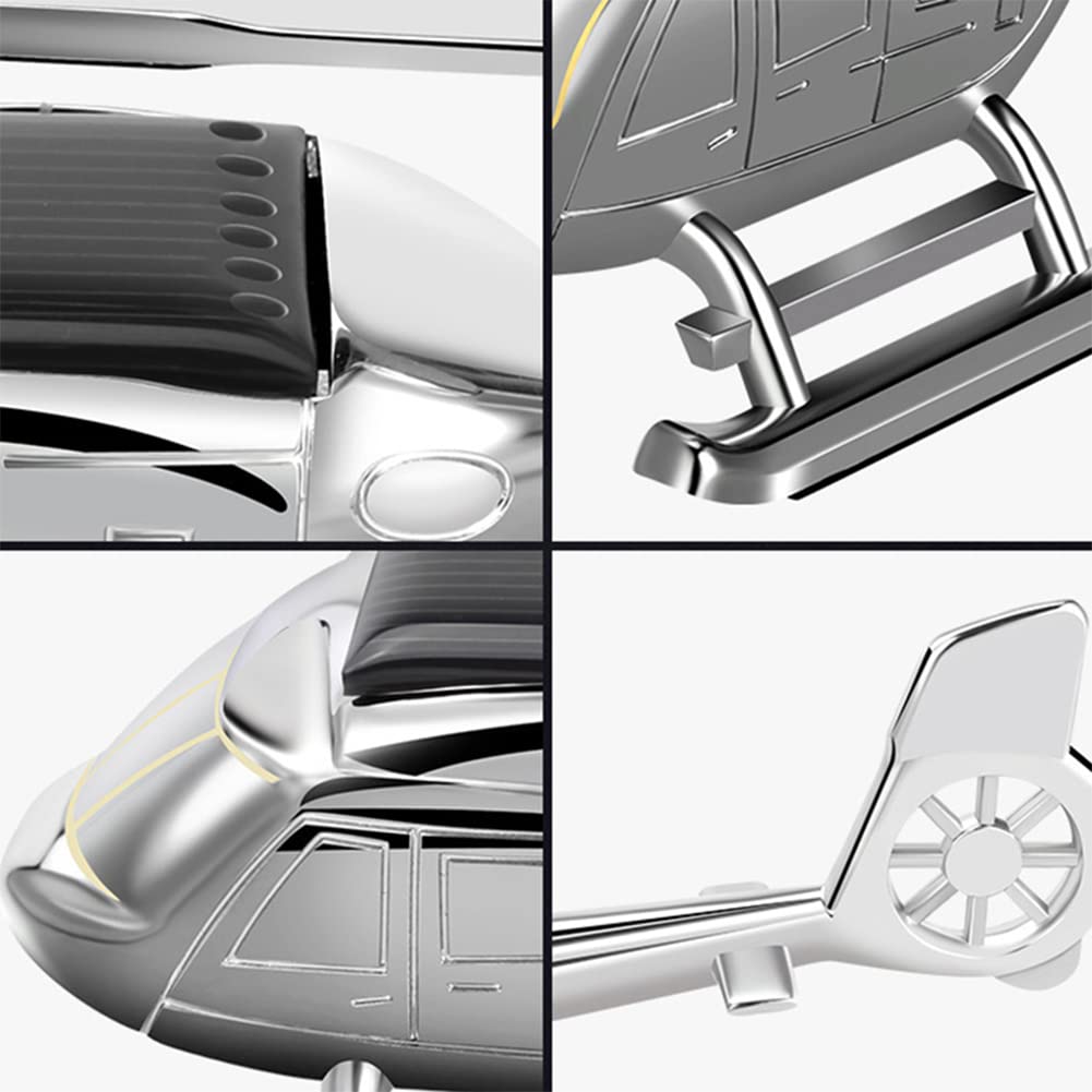 Diffusore di fragranze per auto Garvee Solar a forma di elicottero, aromaterapia, oro, per auto e casa