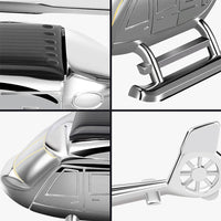 Diffusore di fragranze per auto Garvee Solar a forma di elicottero, aromaterapia, oro, per auto e casa