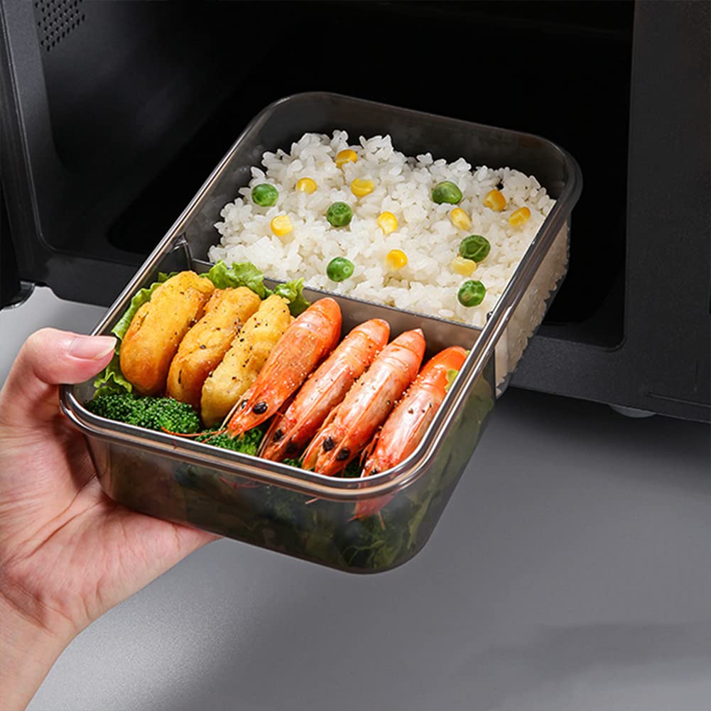 Garvee Lunchbox Bento Box 1100ml Rosa Mit 3 Fächern Auslaufsicher Für Schule Und Arbeit Kompakt