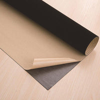 Tessuto floccato in velluto autoadesivo Garvee 45x200 cm nero per scatole di gioielli e progetti artigianali, impermeabile, riutilizzabile