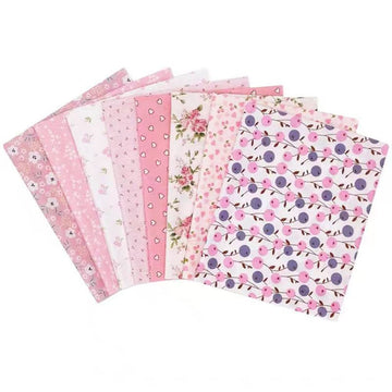 Tessuto di cotone Garvee quadrato 50x50cm motivo floreale traspirante morbido per patchwork cucito fai da te arti e mestieri