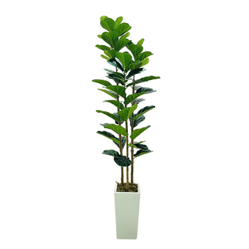 Albero artificiale Garvee da 6 piedi per interni, realistico, senza manutenzione, versatile, durevole, verde