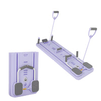 Garvee Pilates Reformer Board portatile multifunzionale pieghevole da 400 libbre in polipropilene compatto per l'allenamento a casa