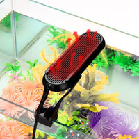 Luce LED per acquario Garvee Clip-On con timer regolabile per piante d'acqua dolce, versatile, luce brillante, durevole