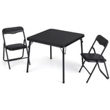 Set tavolo e pieghevoli per bambini Garvee, struttura in metallo, imbottito, pieghevole per mangiare e giocare, cameretta dei bambini, multicolore