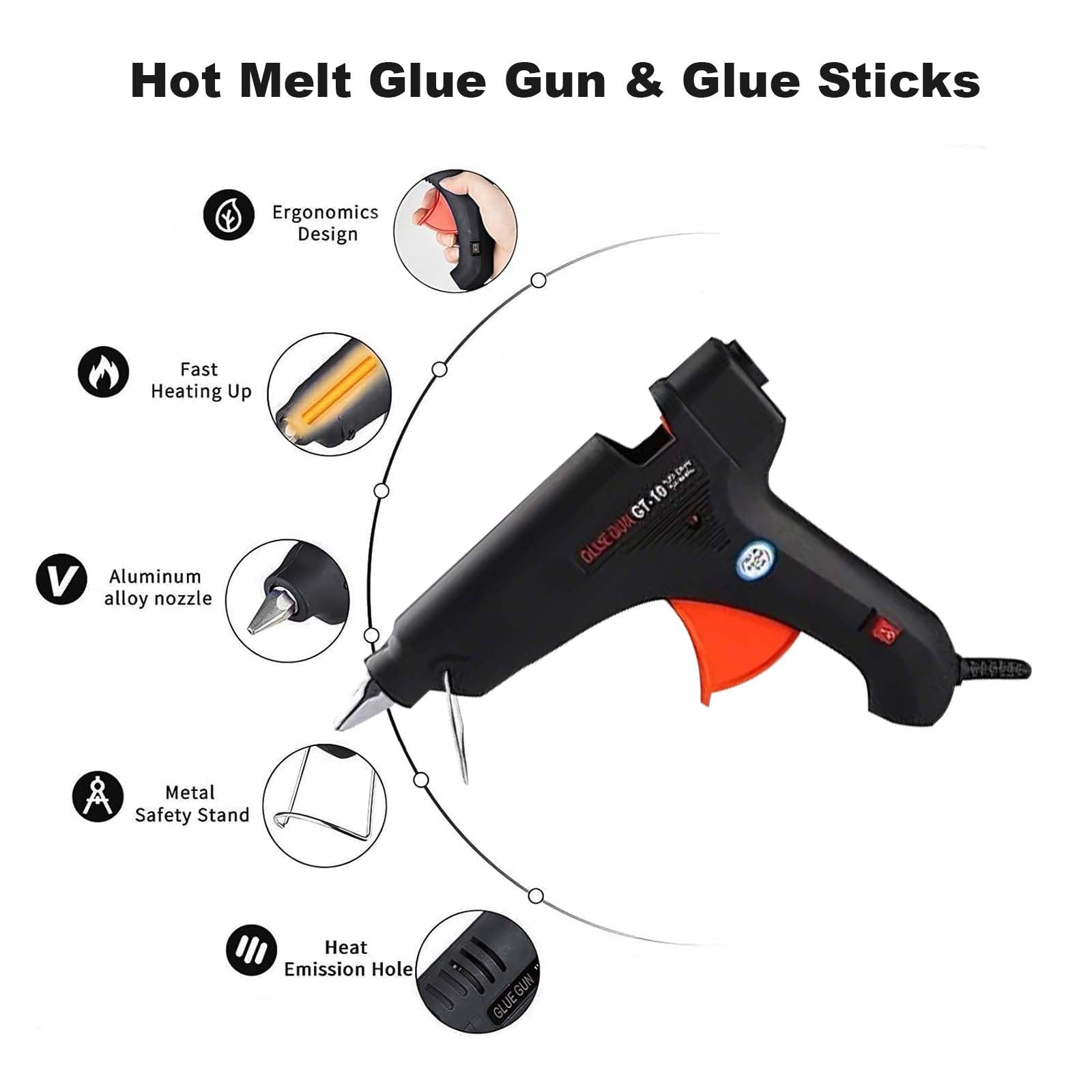 Kit di rimozione ammaccature senza vernice Garvee 2 in 1, estrattore ammaccature in acciaio inossidabile per riparazione auto, fai da te, versatile, nero