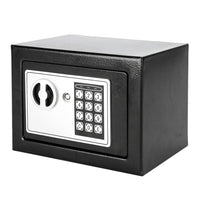 Cassaforte elettronica Garvee con password, a batteria, in metallo, sicura, compatta, per ufficio e casa