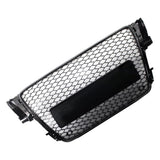 Griglia paraurti anteriore Garvee con design a nido d'ape per A5 B8 8P0 2008-2012, plastica resistente, protezione anteriore per auto, pezzo di ricambio