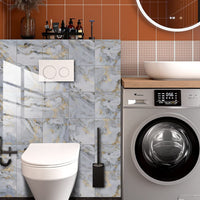 GARVEE Adesivi per piastrelle autoadesivi da 10 pezzi per cucina, bagno, soggiorno, 7,9 x 7,9 pollici, moderno e minimalista