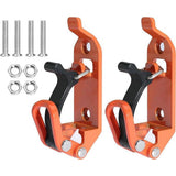 Portapala Garvee da tetto, 4 x 17-40 mm, arancione, portautensili in lega di zinco per camion, auto e barche - Arancia