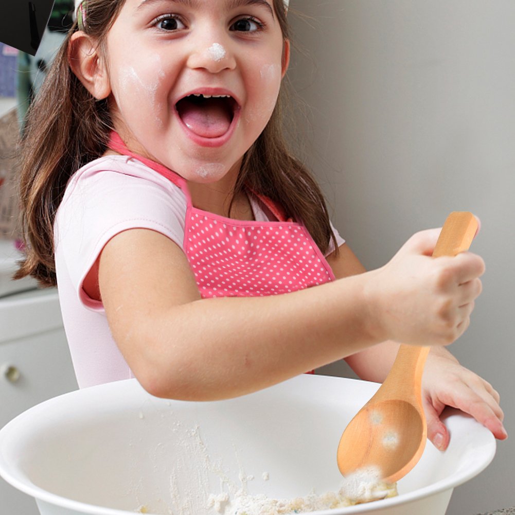 Garvee Set da cucina e pasticceria per bambini da 11 persone con grembiule regolabile, cappello da chef, accessori senza BPA per bambini del ruolo e feste di compleanno, cotone lavabile