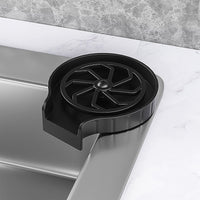 Garvee, lavabicchieri per lavelli da cucina, pulitore automatico per bicchieri con tubo da 80 cm, materiale ABS, per bicchieri da vino, boccali da birra, tazze da caffè