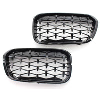 Griglia del radiatore per auto Garvee Creyteg F20 adatta per BMW Serie 1 F20 F21 2011-2014 Griglia anteriore nera lucida